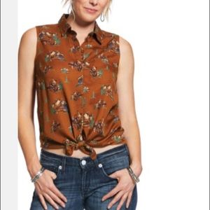 Ariat Welcome to the Ranch Top
